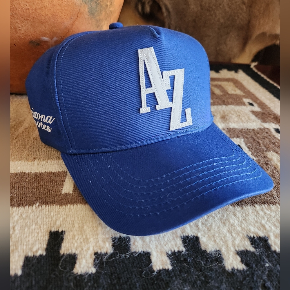 Arizona Coyotes Utah Mammoth Blue AZ Adjustable Hat NWOT 100% Cotton